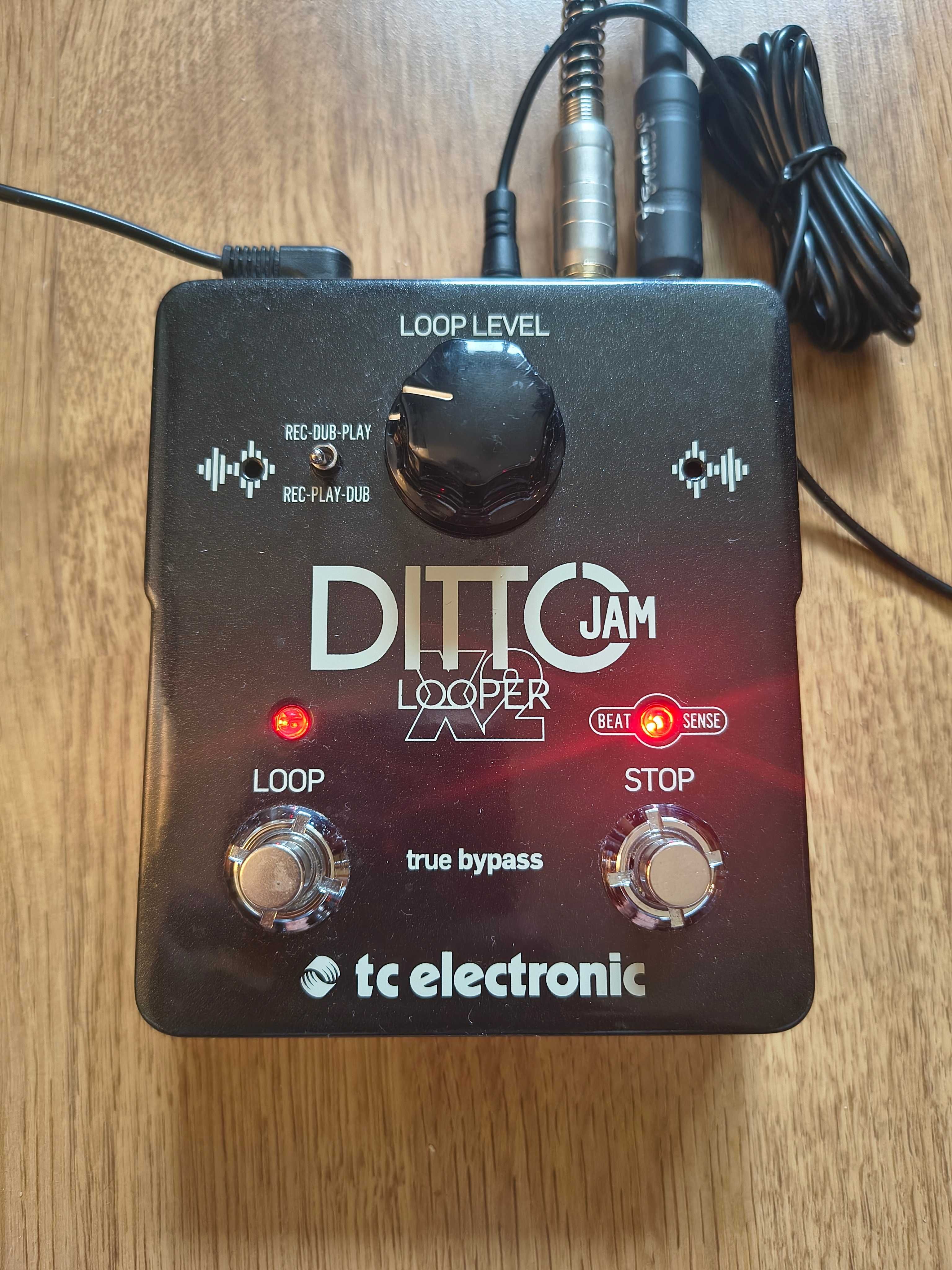 TC Electronic Ditto JAM x2 - synchronizowany looper z mikrofonem