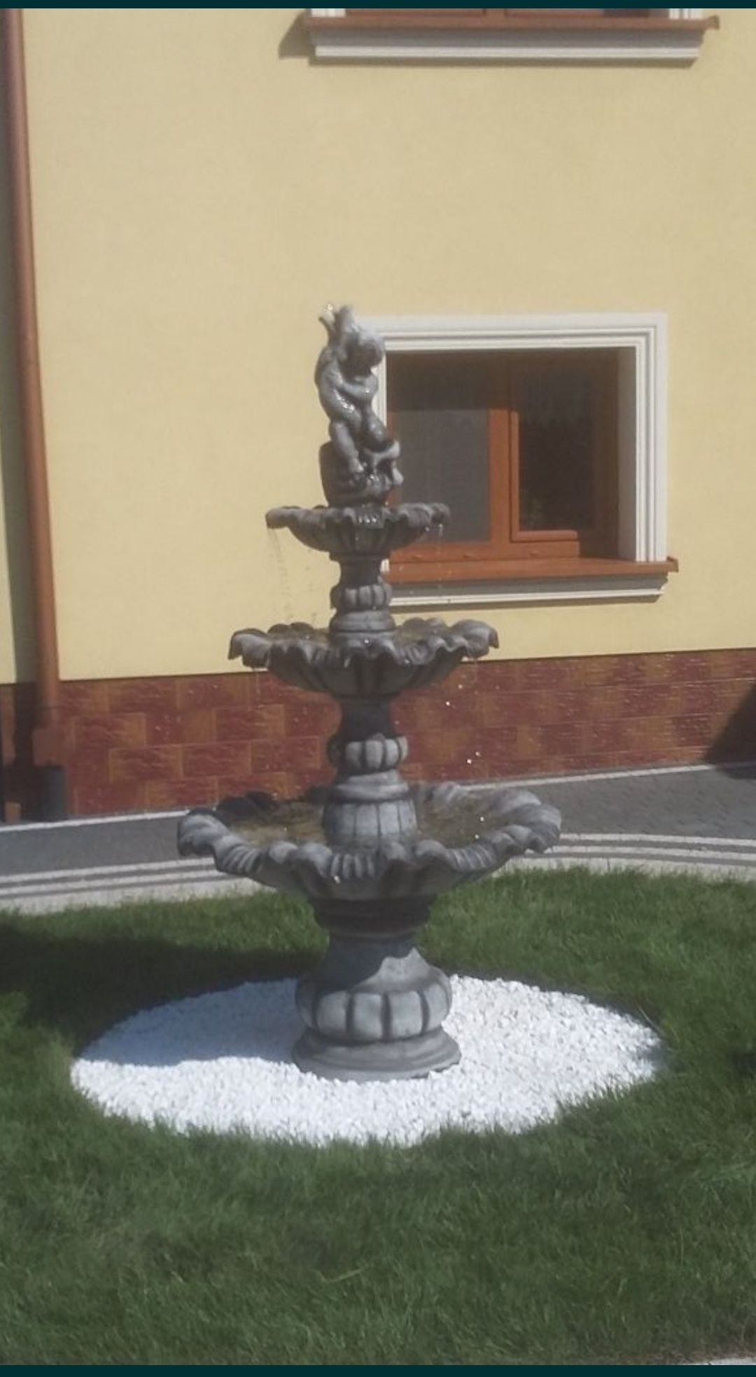Ogrodowa fontanna 200cm_kolory_producent_promocja