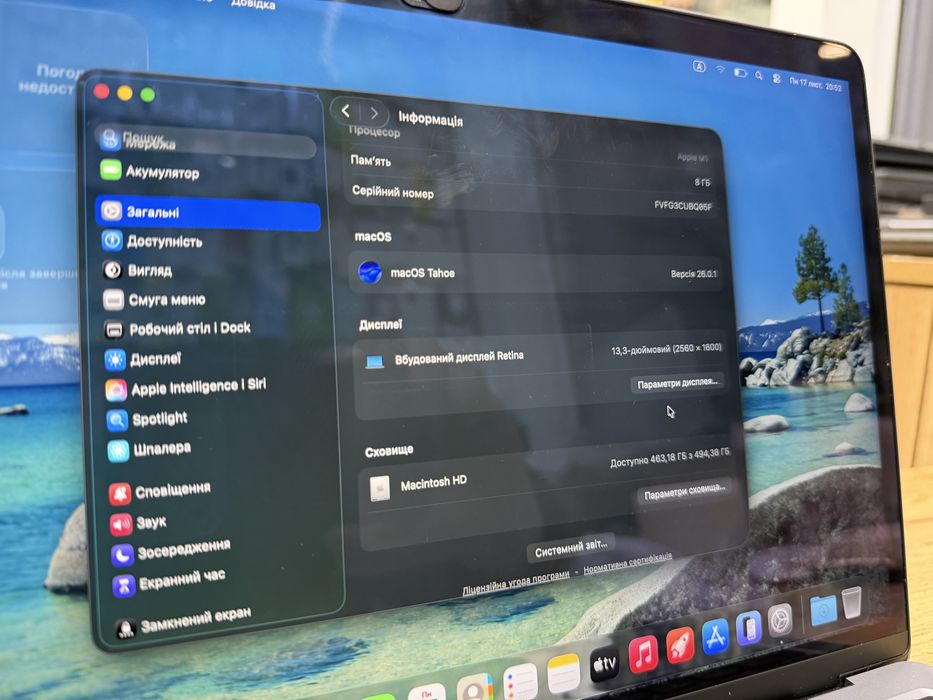 Apple macbook pro m1 8/512 space gray , макбук про м1