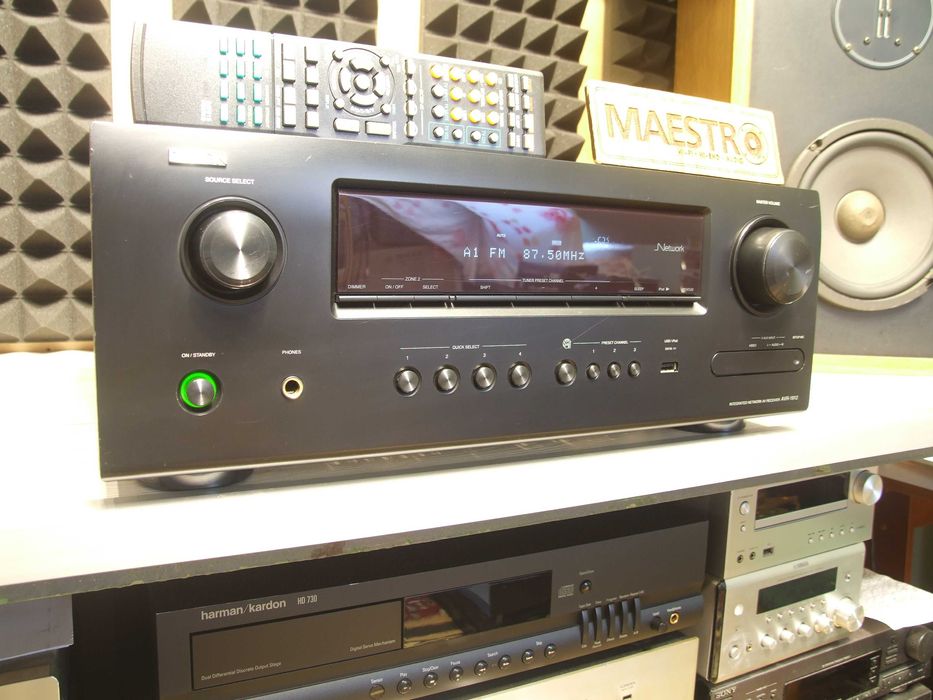 AV ресівер 7.1 Denon AVR-1912. 7х90. Пульт. USB. AirPlay. HDMI ARC.