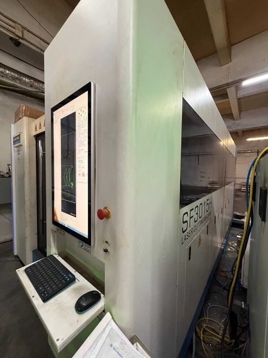 Laser fiber do cięcia blach – Senfeng SF3015H – 2 kW