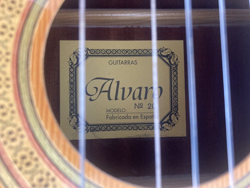 Gitara klasyczna Alvaro No. 20 pokrowiec i struny