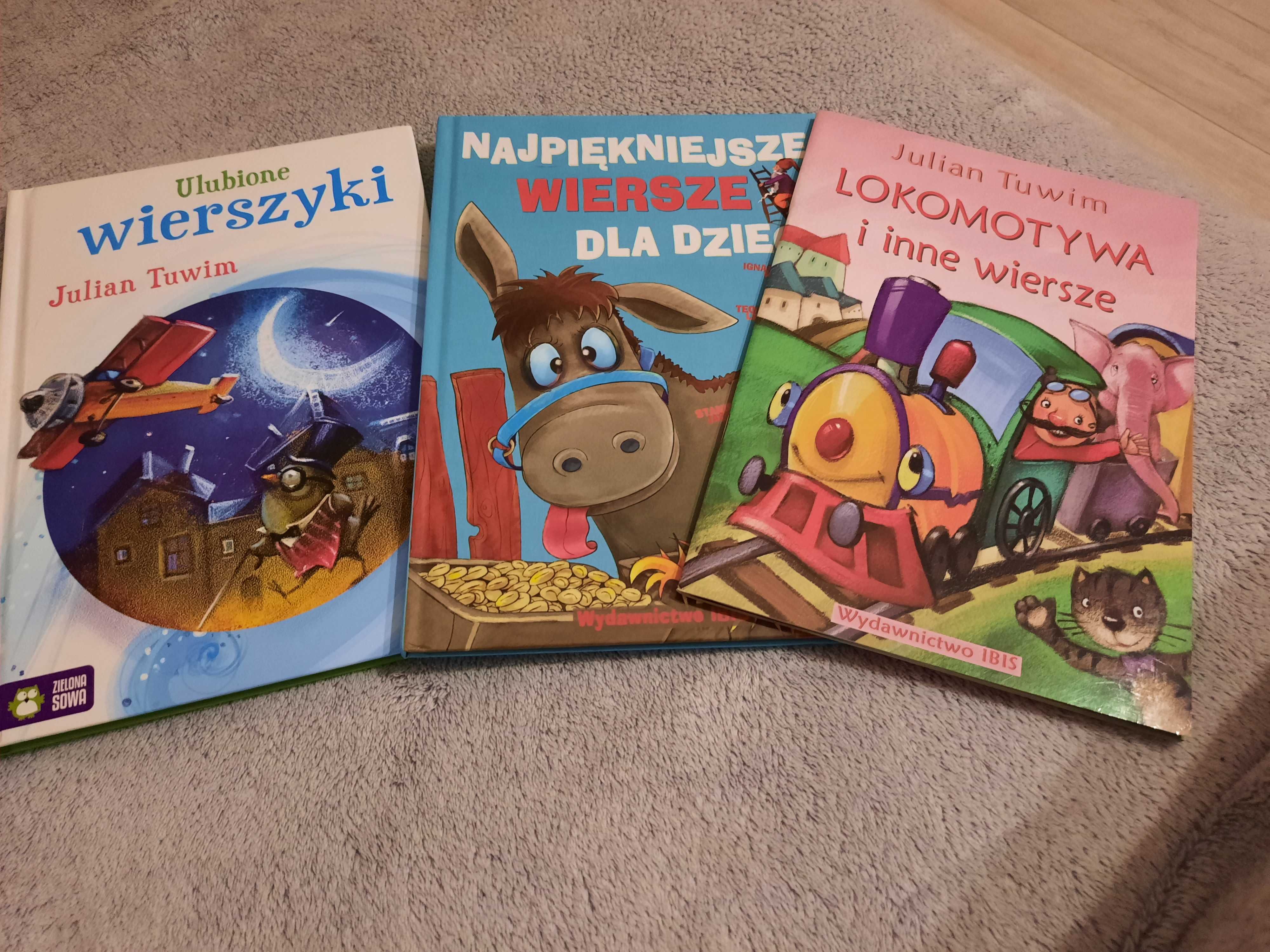 3 x Książki z wierszami dla dzieci
