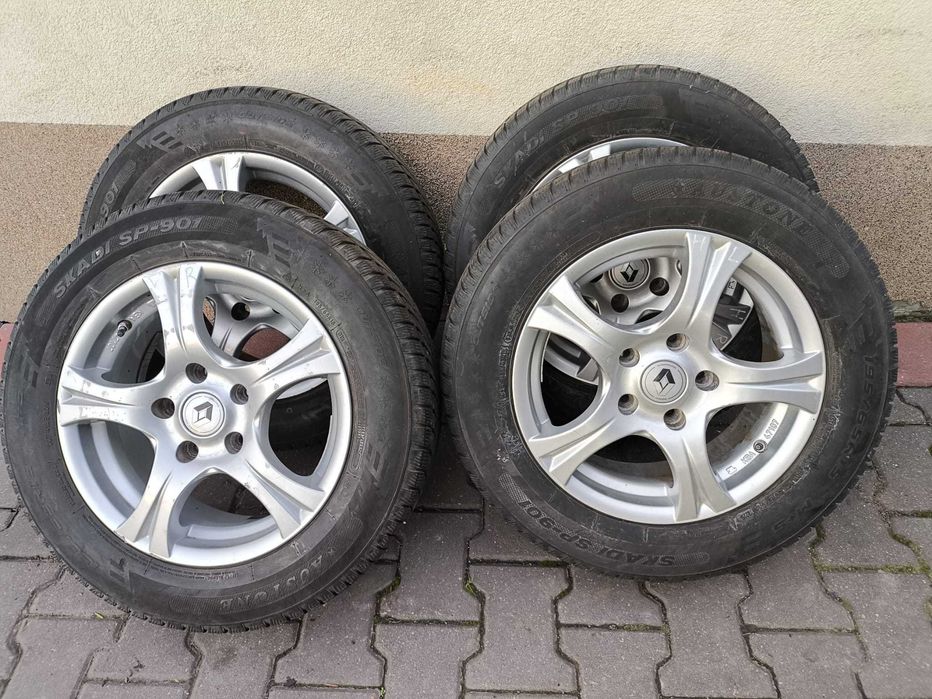 Felgi Koła Renault Megane Scenic 5x114,3 ET43 zima 195/65/R15 Wysyłka