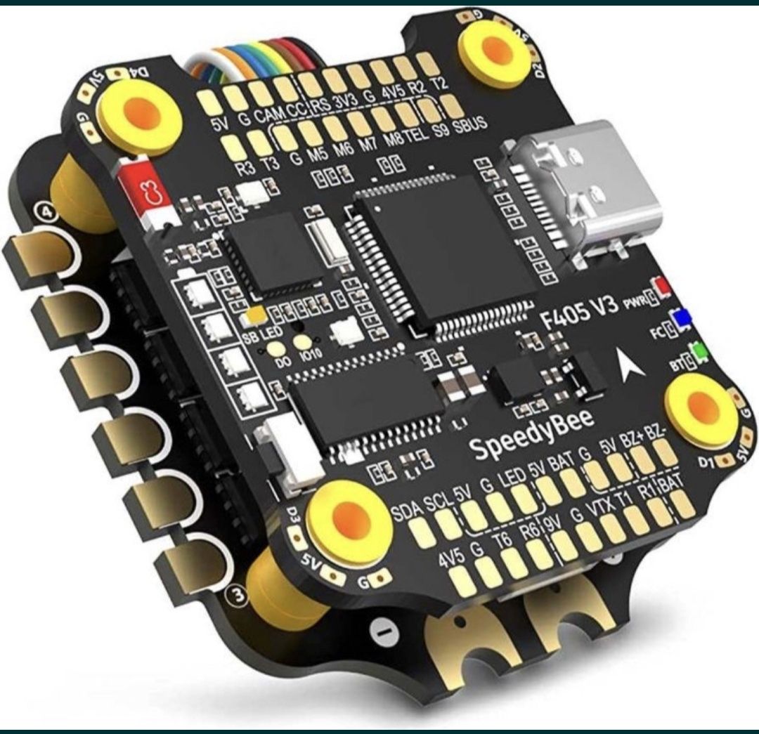 Політний контролер F405 V3 FC та регулятор швидкості 50A 3-6s BLH