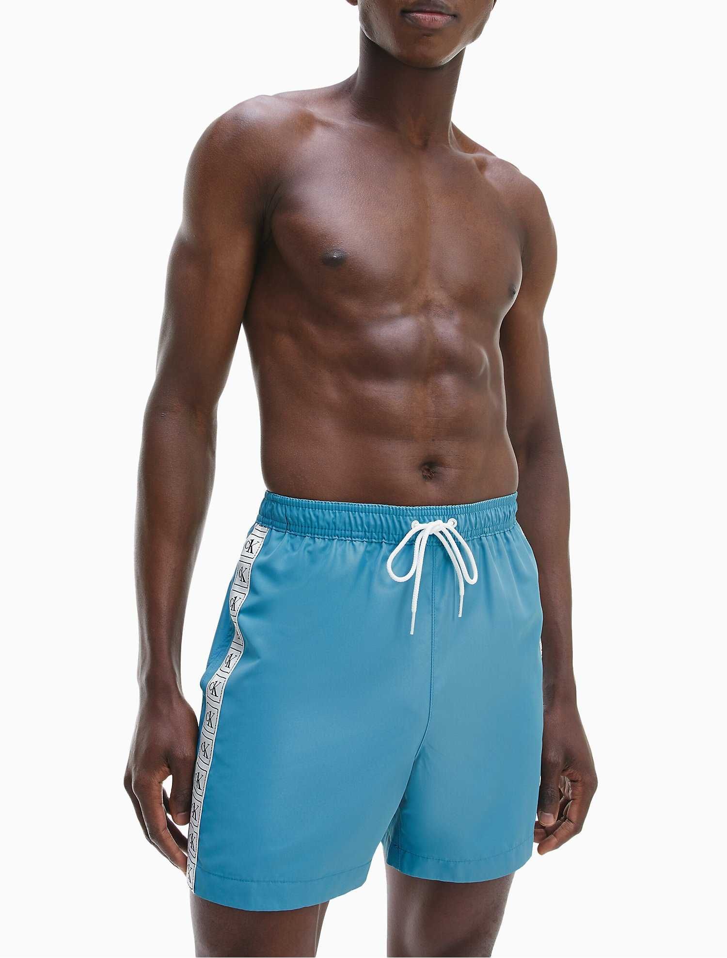 Новые шорты - плавки calvin klein (ck swim teal shorts)с америки S