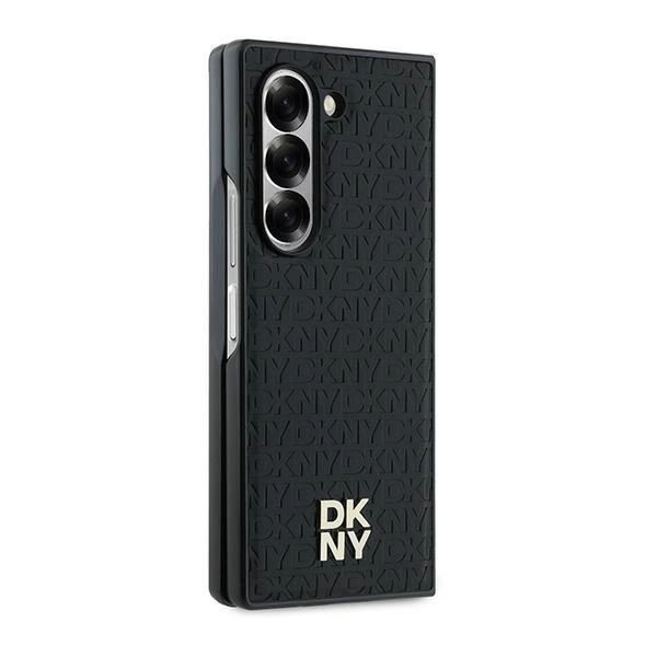 Etui Dkny Repeat Pattern Stack Logo Na Samsung Galaxy Z Fold6 - Czarne