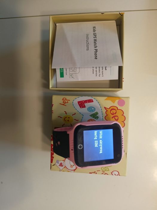 Zegarek smartwatch różowy