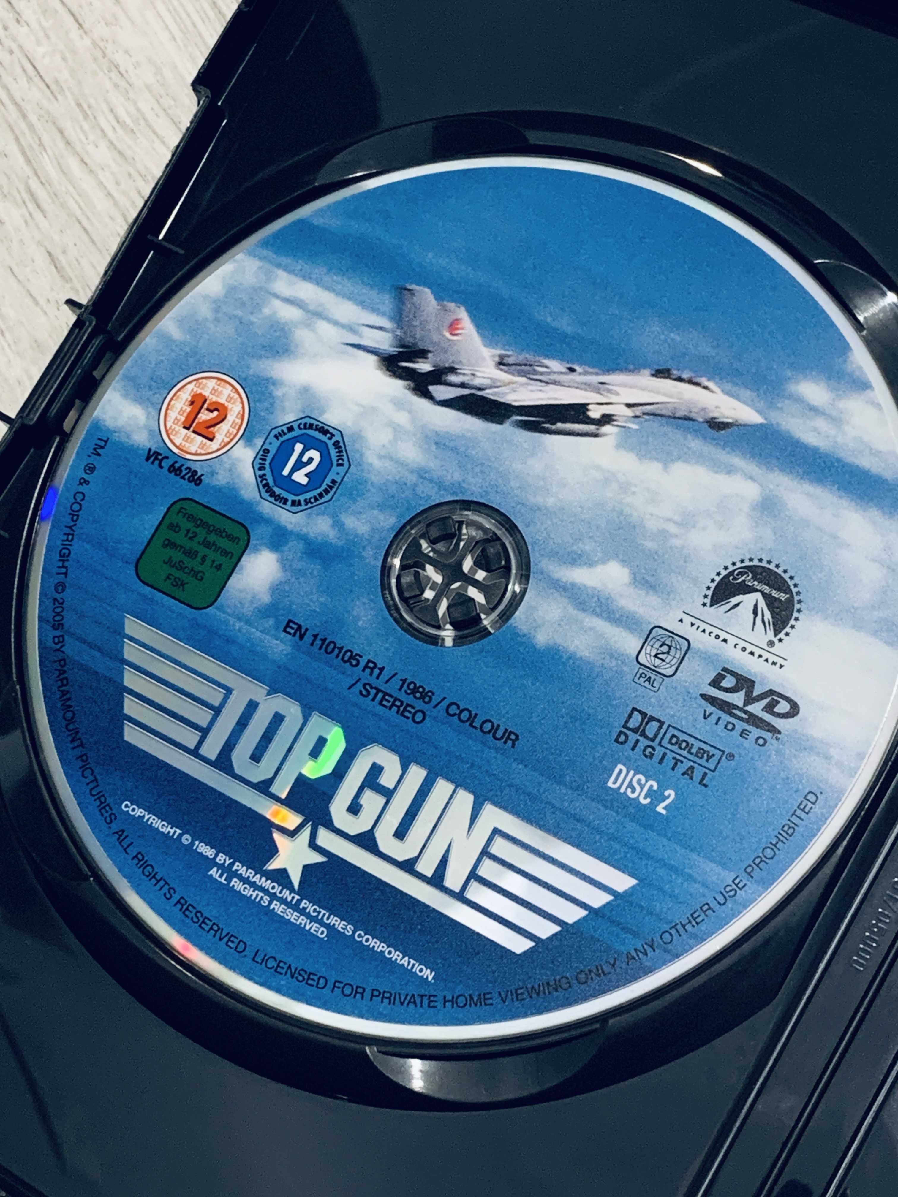 Top Gun Special Edition 2 DVD  kolekcjonerski film