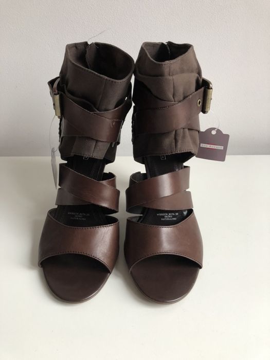 Vintage Buty 40 NOWE skóra