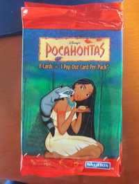 Pocahontas - colecção de cards - saqueta