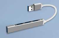 Концентратор разветвитель юсб хаб USB HUB Type-A to 4xUSB 2.0