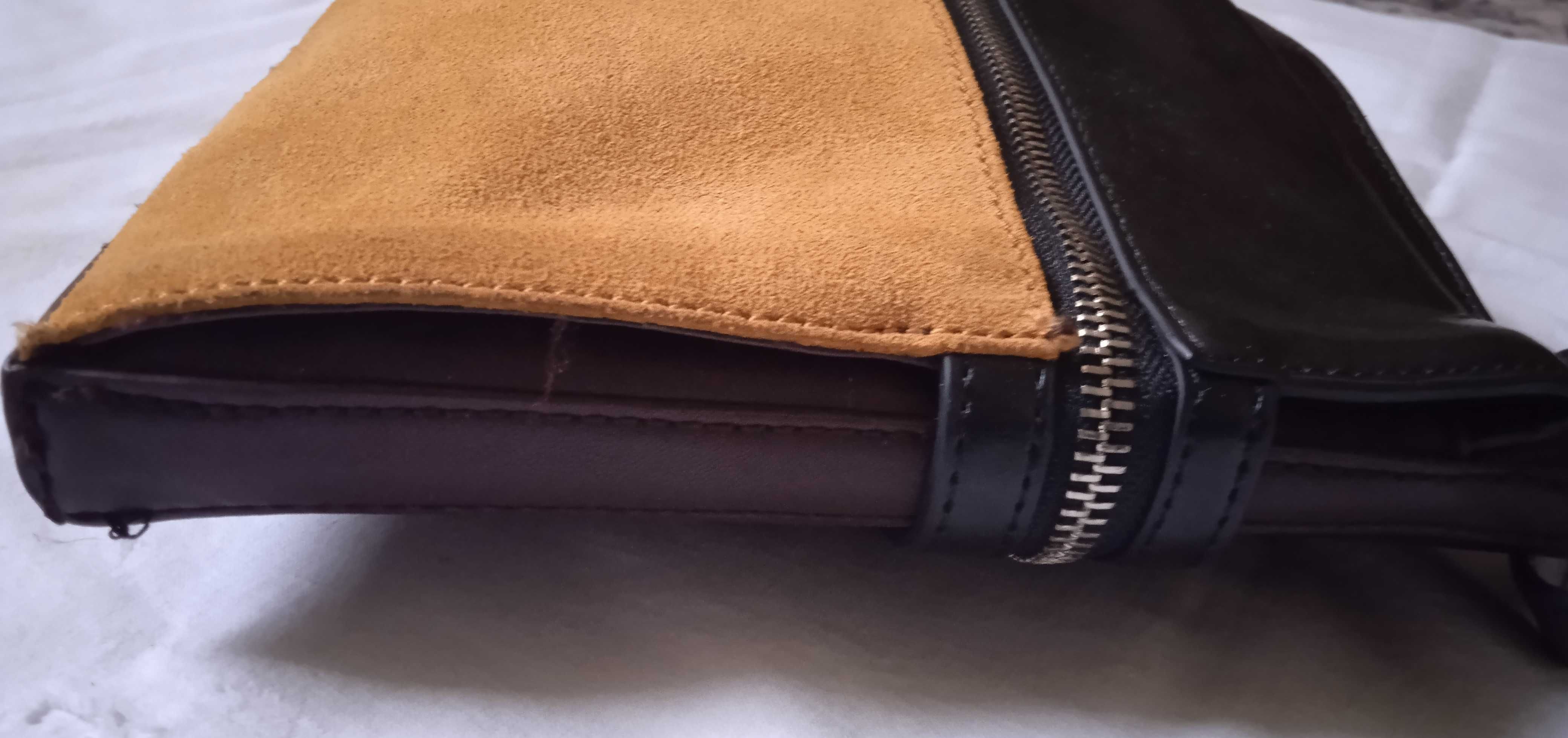 Сумка жіноча клатч кросбоді в стилі колор блок ZARA