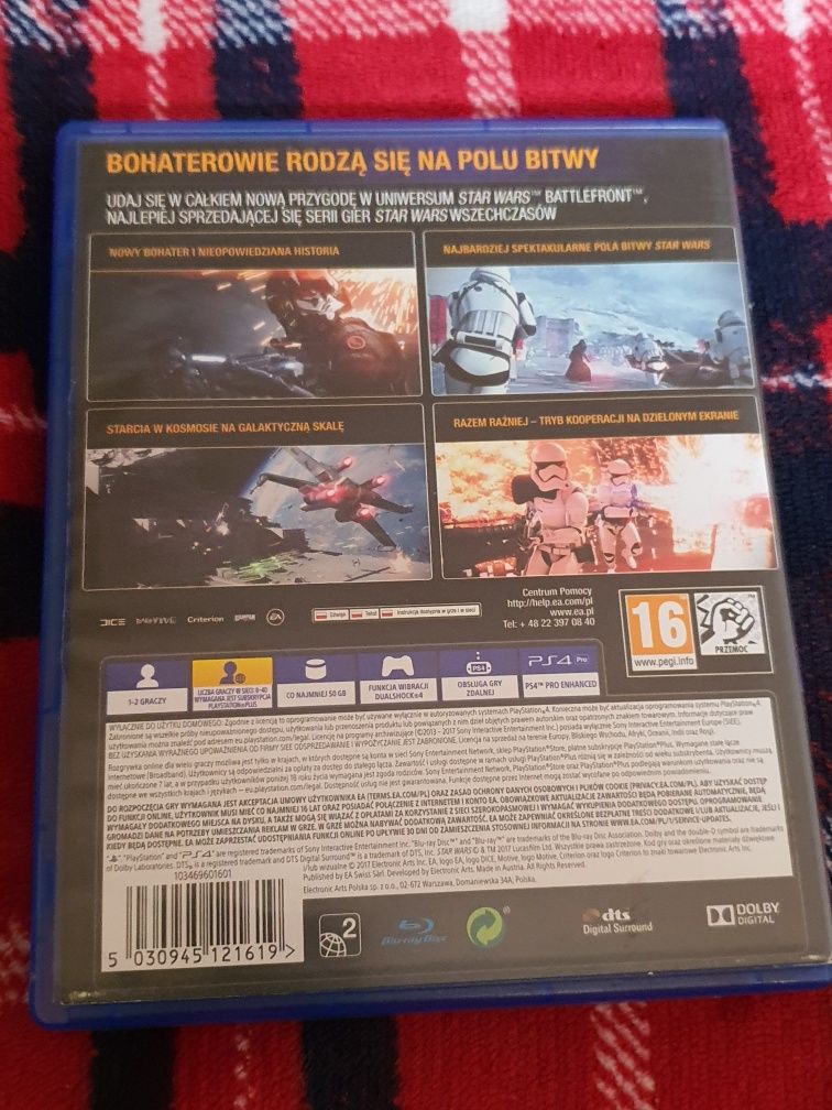 Gra na Playstation 4,5 super stan Star Wars Battlefront 2