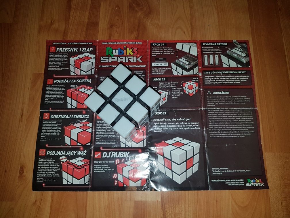 Kostka Rubiks Spark jak Rubika