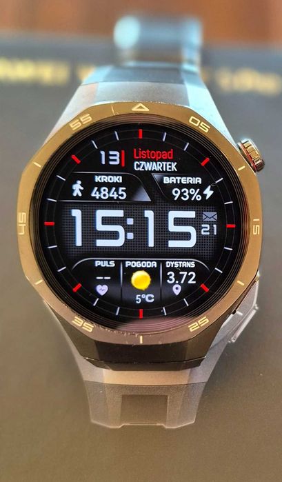 Смарт часы Huawei watch GT 5 Pro Black 46mm UA
