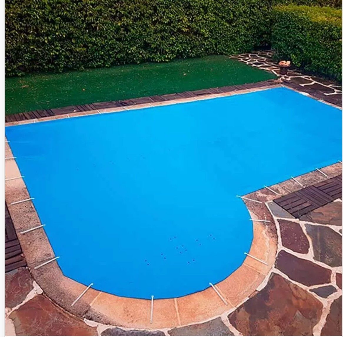 Cobertura de piscina inverno