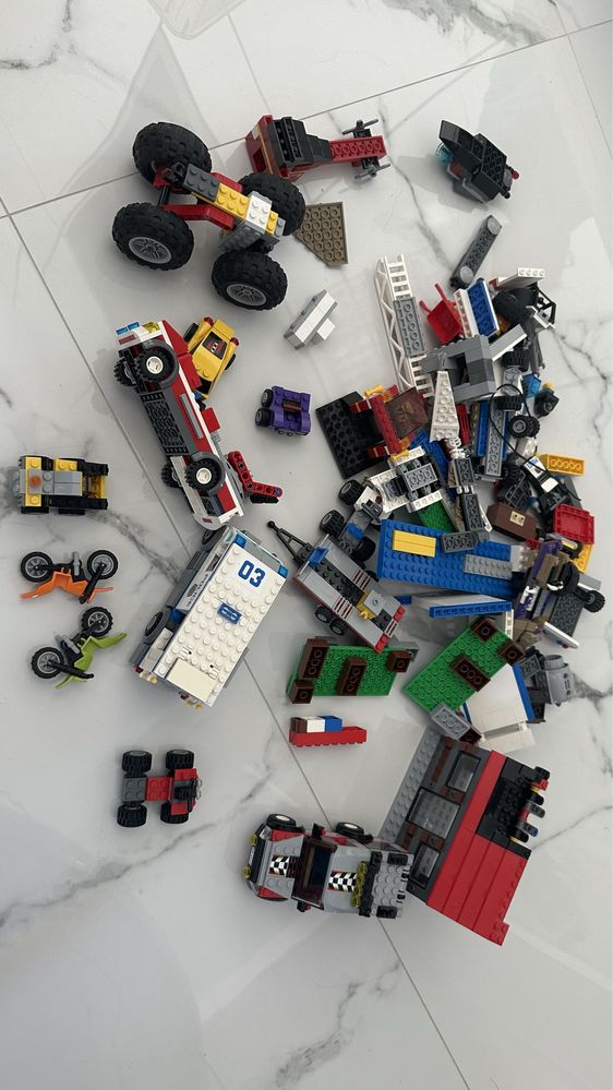 Klocki lego mix, różne zestawy