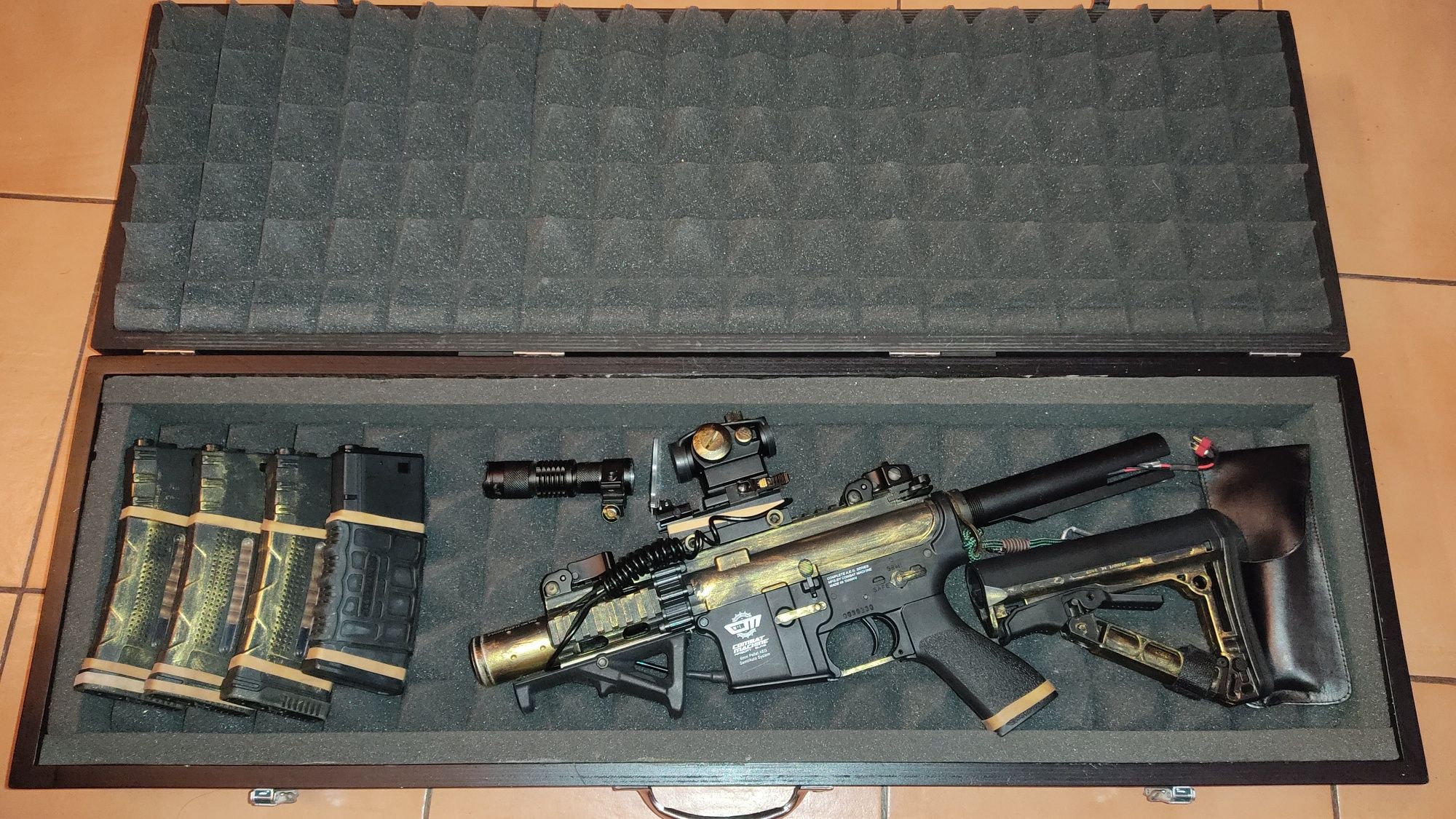 Mala transporte airsoft