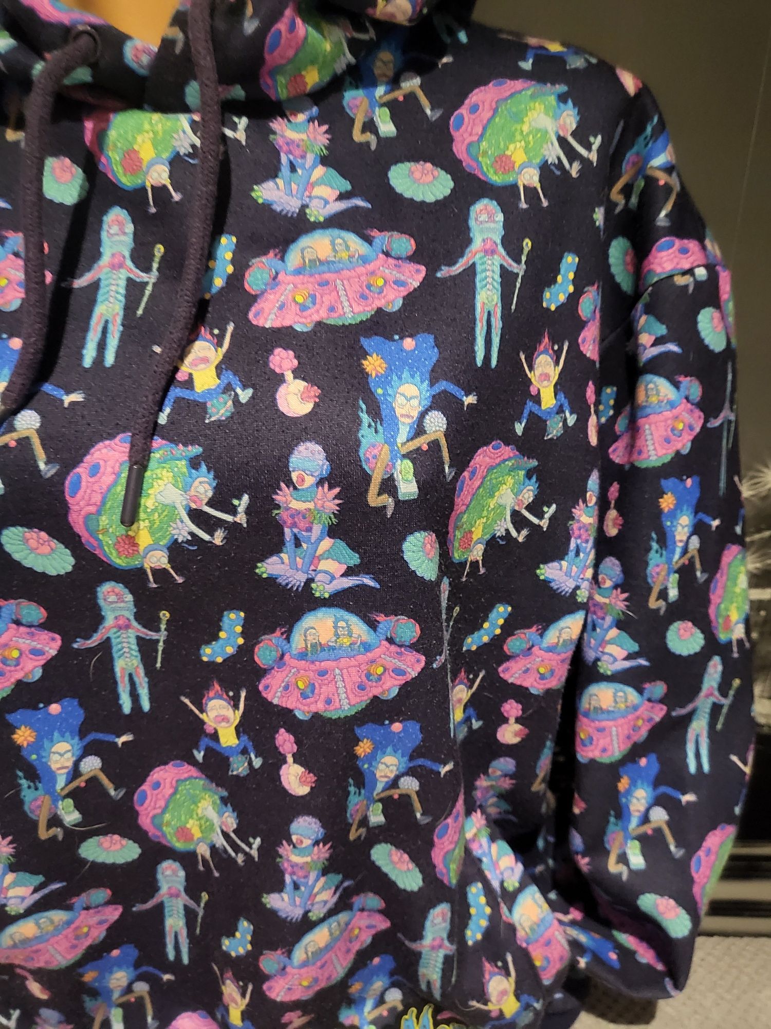 Bluza oversize Sinsay Rick and Morty  rozm S  jak nowa  oversize
