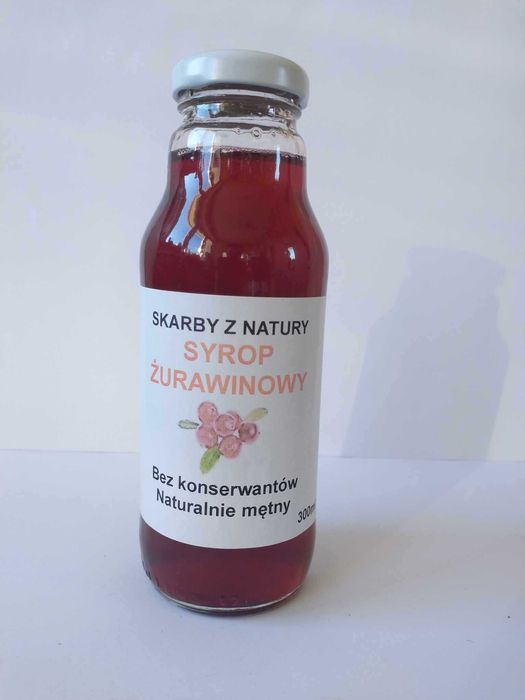 Syrop żurawinowy 300ml sok z żurawiny