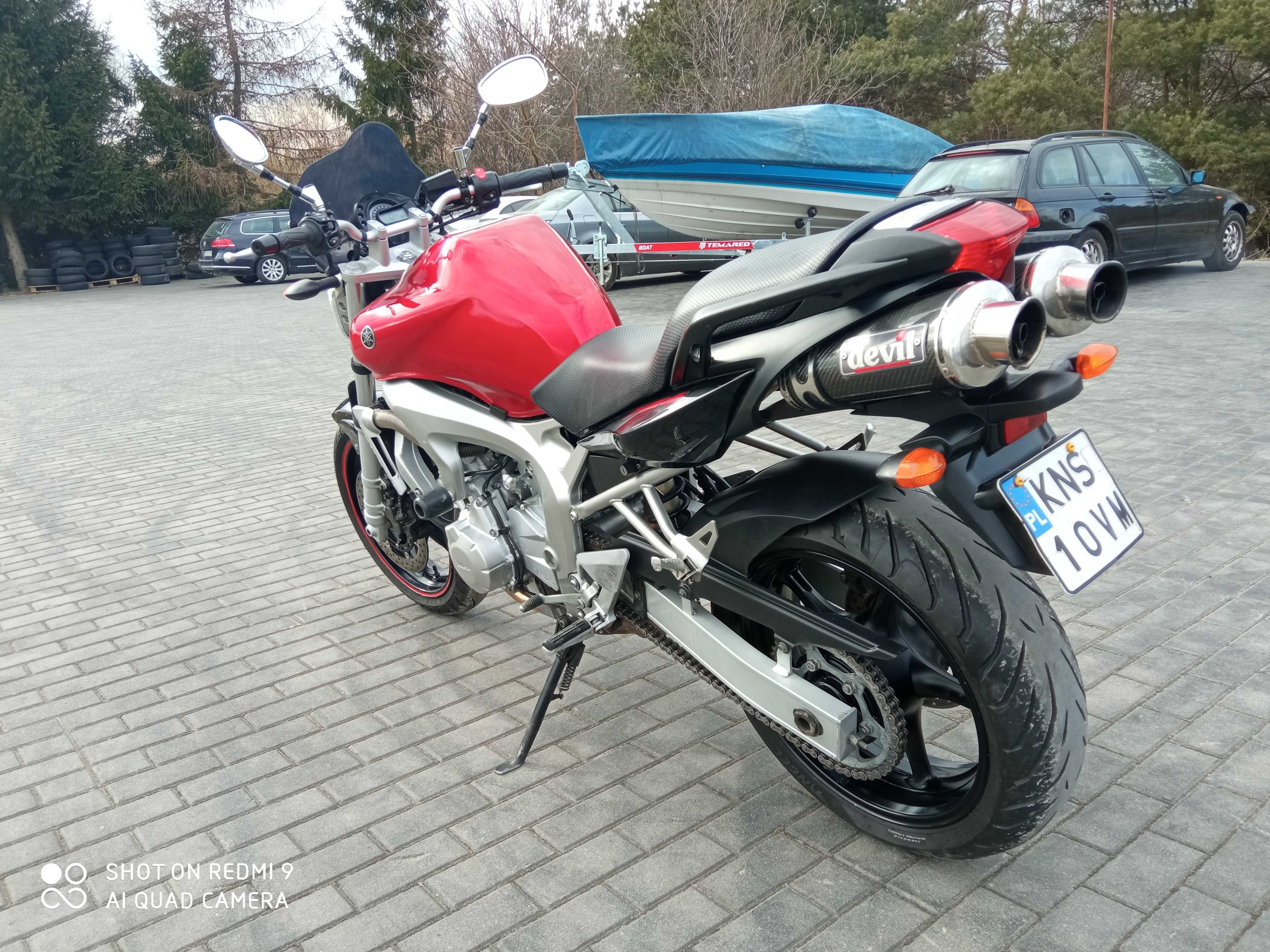 Yamaha Fz6 Fazer 600 -2006r 24000km Bdb. zarej. RATY zamiana