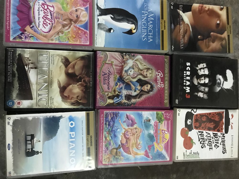 36 DVD's filmes em bom estado