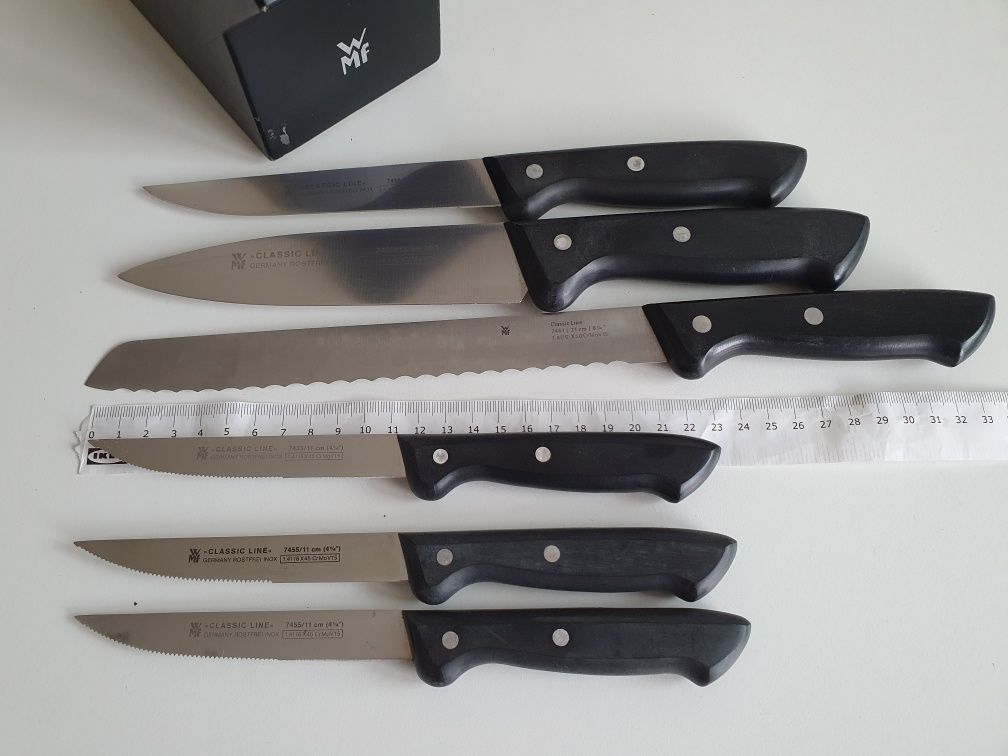 Набір  ножей WMF ,WÜSTHOF  з підставкою