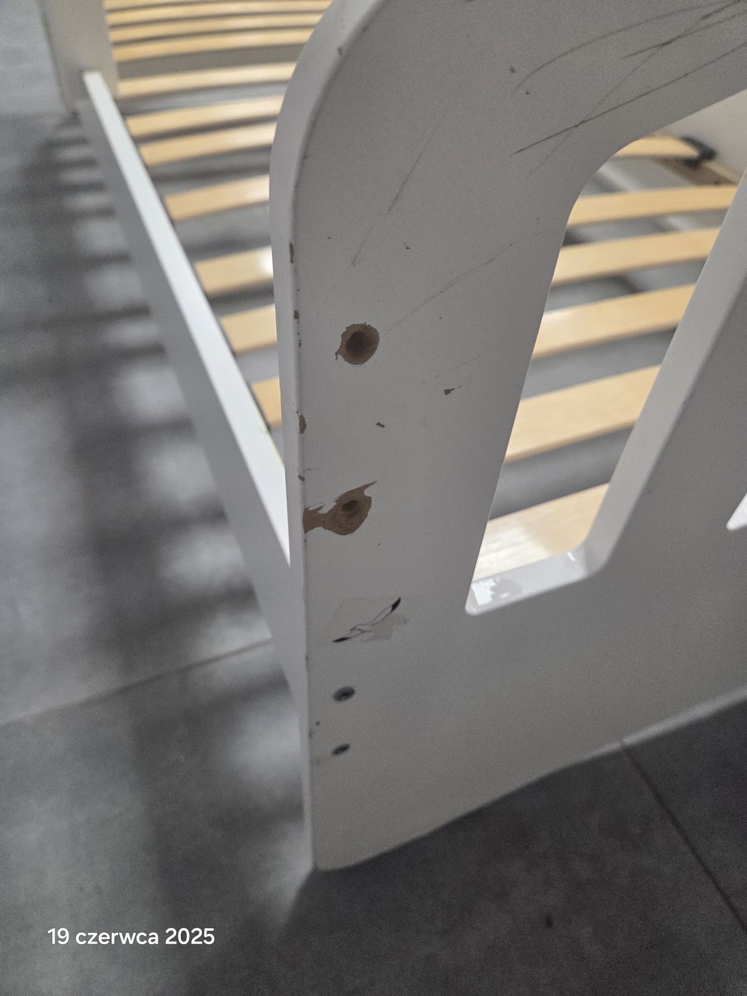 Łóżko dla dziecka 160x80 kolor biały
