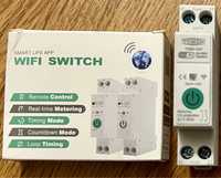 Tuya WiFi/Zigbee розумний вимикач (смарт автомат, реле) 1-63A