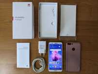 Смартфон Huawei P Smart+блочек+кабель+чехол+коробка+инстр.+гар.талон