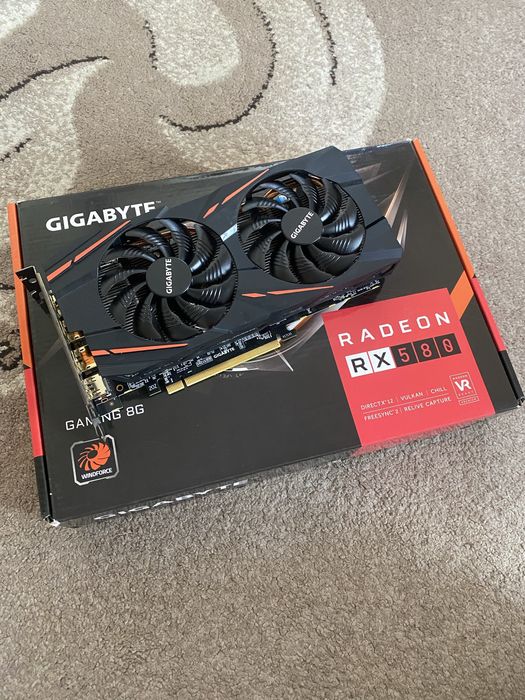 Видеокарта Rx 580 8 gb Gigabyte Под ремонт