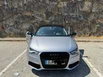 Audi A1  3portas Cinza e preto