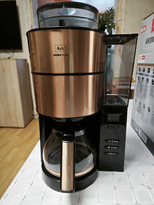 Melitta - AromaFresh  Ekspres przelewowy z wbudowanym młynkiem