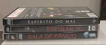 Lote de 3 Filmes de Terror em DVD