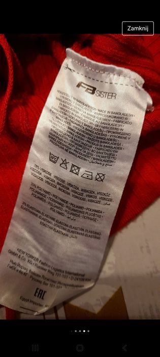 Sweterek cienki z ścigaczem w prążki po środku rozmiar L