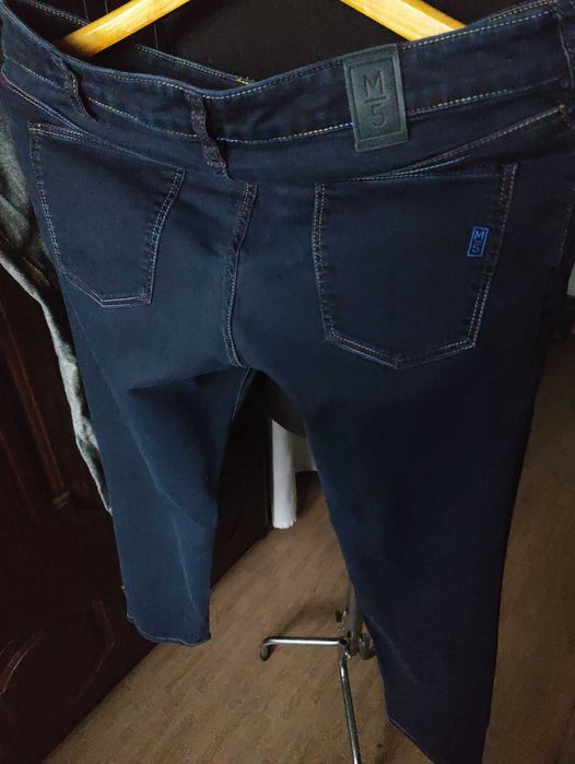 Джинсы M-5 by Meyer jeans Germany w34 stretch navy. .