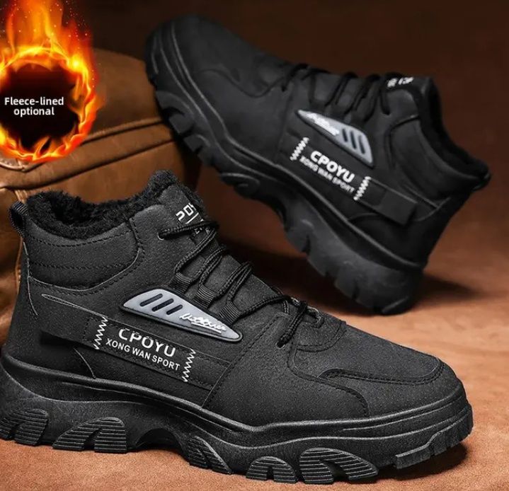 38р./24,2 см.Зимові черевики на хутрі, ботинки чоботи на хлопчика