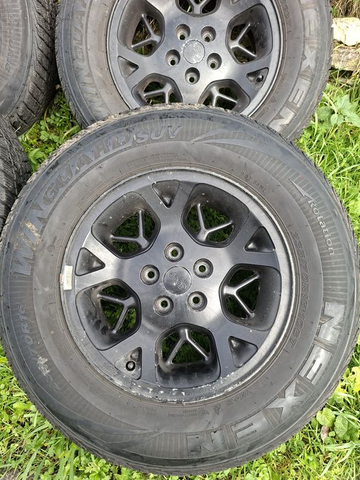 Felgi z oponami Jeep