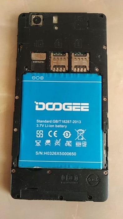 Смартфон Doogee Х5 на запчасти