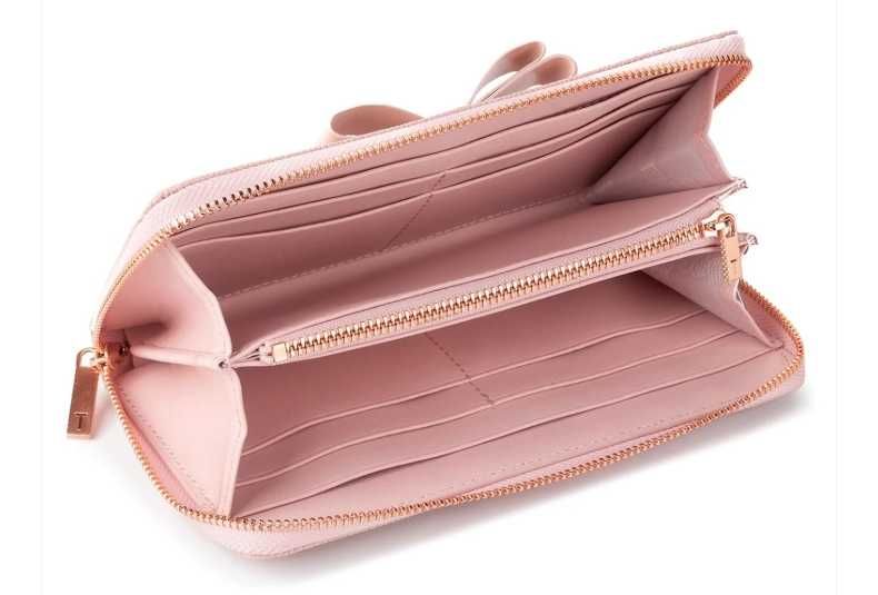 Ted Baker Duży Portfel Damski Różowe
