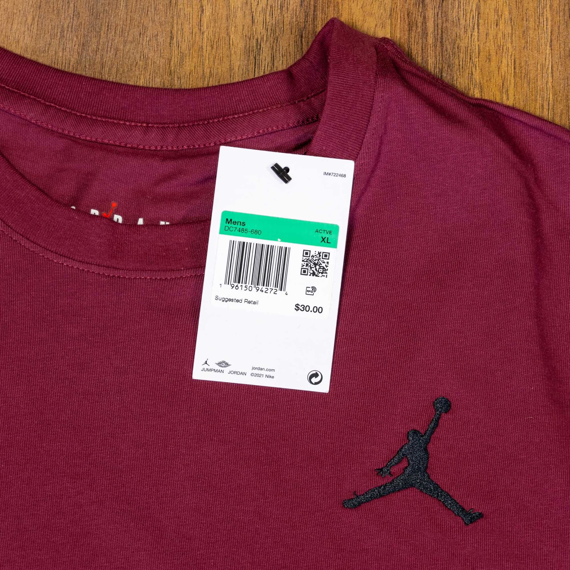 Jordan XL Мужская футболка Оригинал