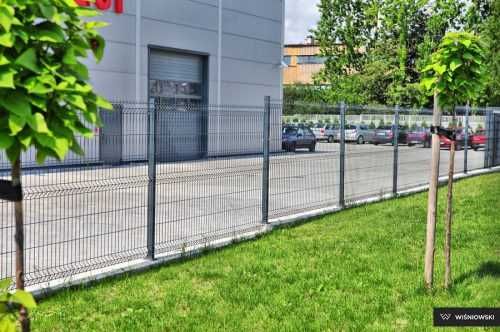 Kompletne ogrodzenie panel wiśniowski vega b light 173cm /oc+ral