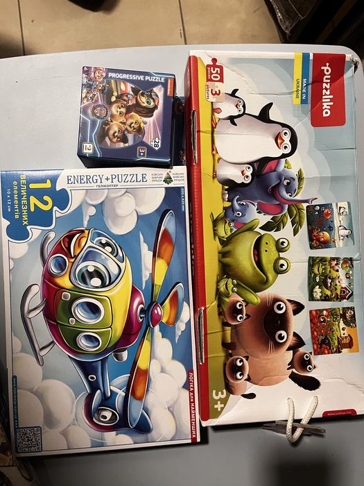 Пазли для самих маленьких