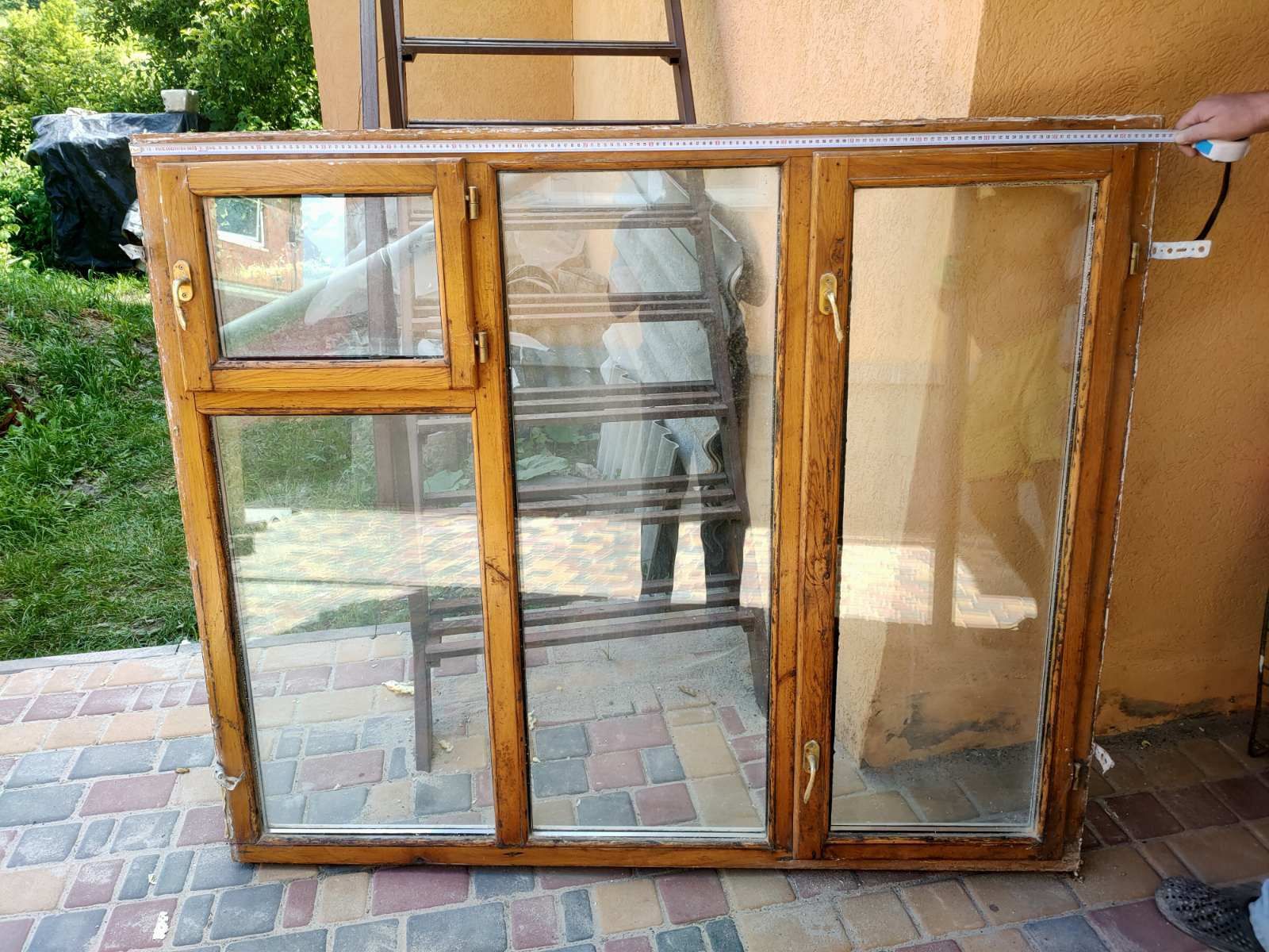 Дубові вікна. Б/у