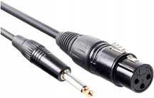 Kabel mikrofonowy Pronomic XFJ-20 XLR 6,3mm 20m