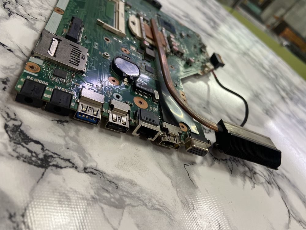 Материнська плата ASUS X55A rev. 2.2 (60-NBHBM1100-F01) |Оригінал|Б/В