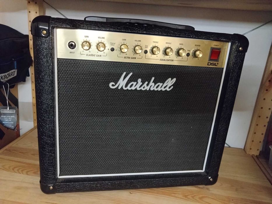 Marshall DSL5CR – klasyczny lampowy wzmacniacz do domu / studia