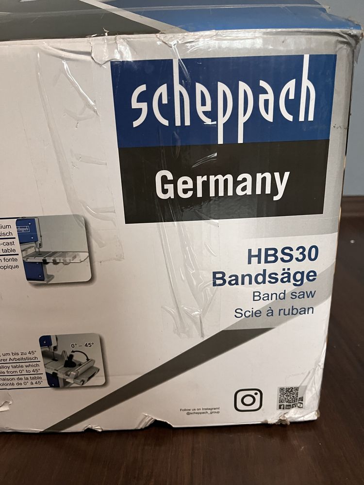Piła taśmowa Scheppach HBS30 nowa