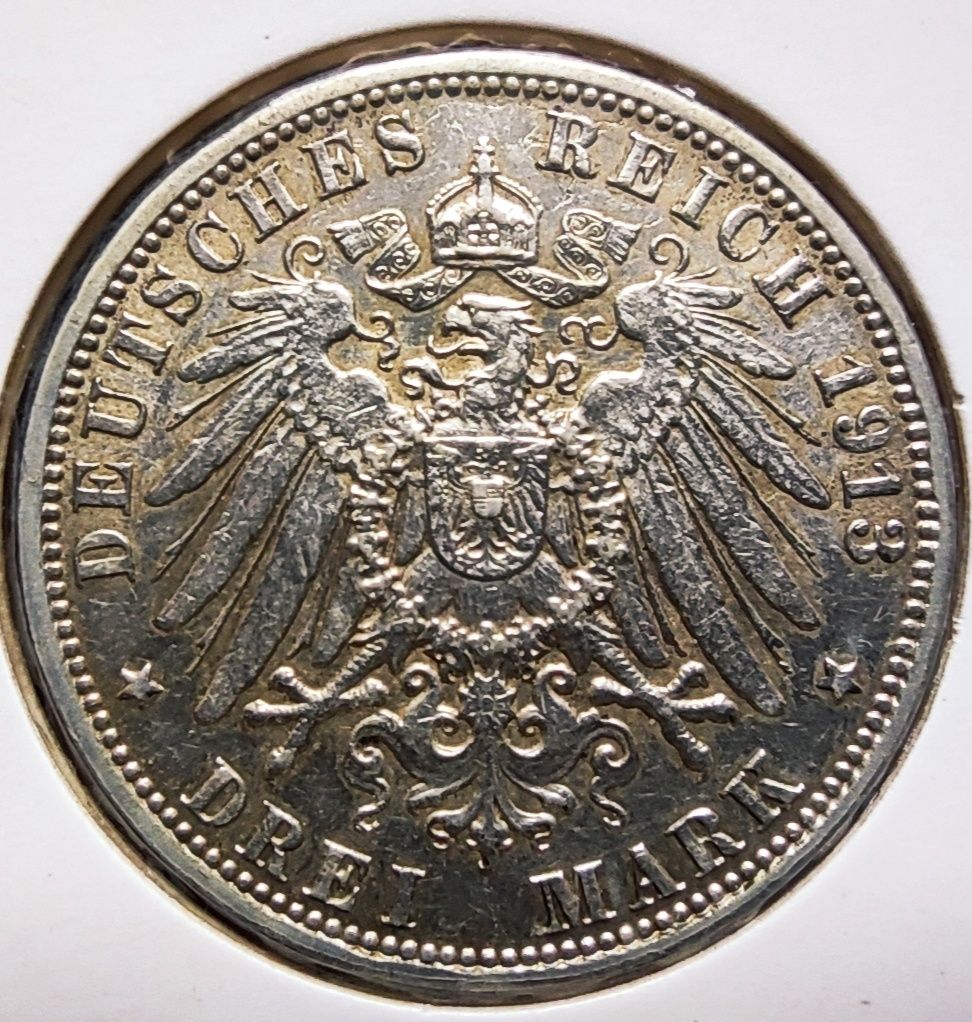 3 marki 1913 Hamburg